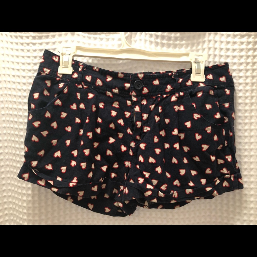 Forever 21 Hearts Shorts